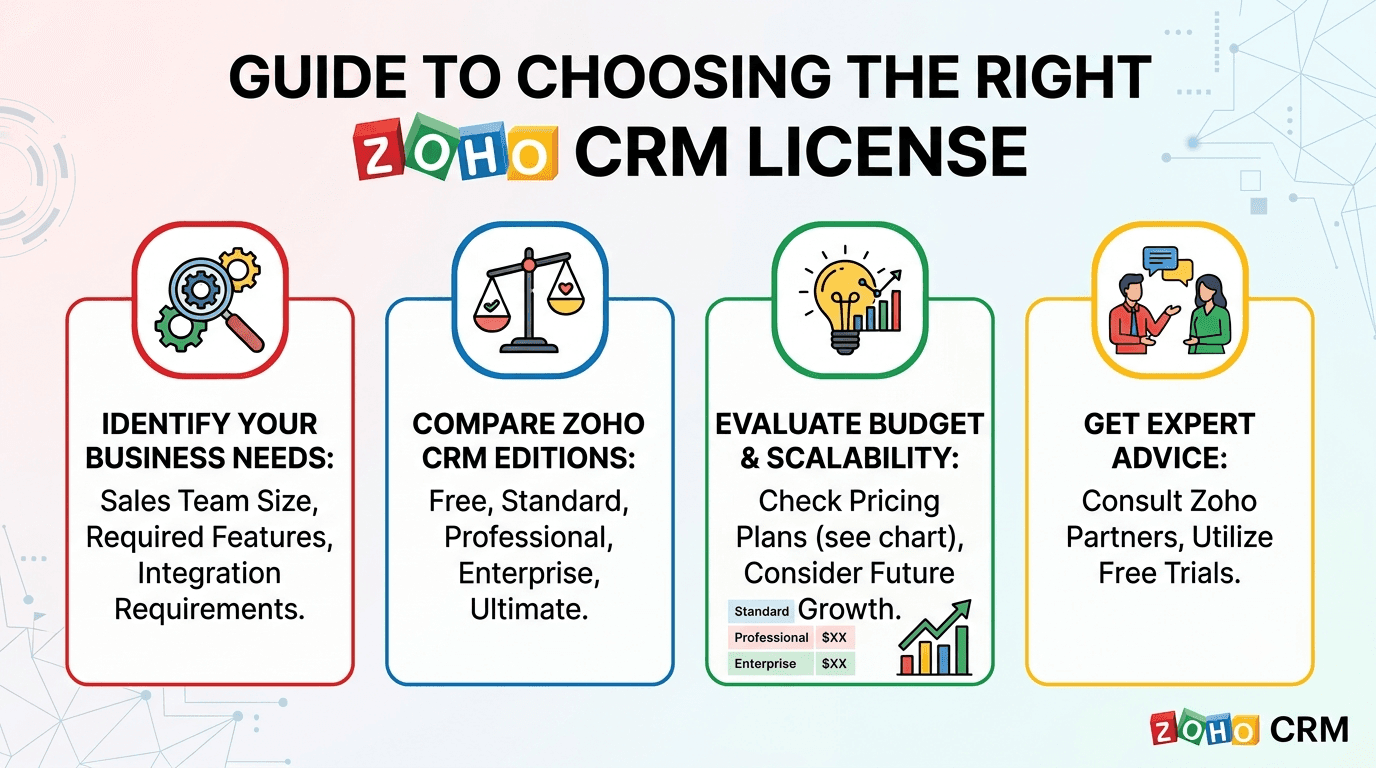 How To Choose the Right Zoho CRM Edition for Your Business